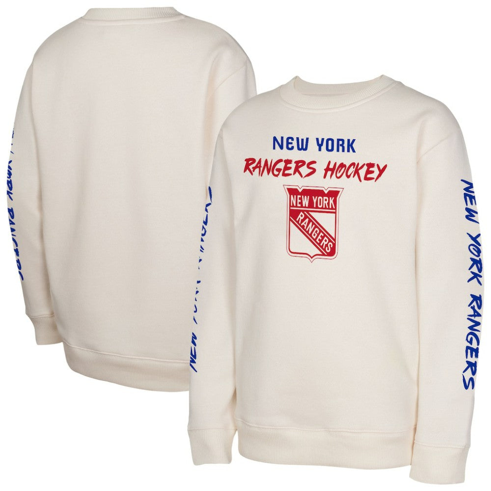 New York Rangers Youth Star Power Pullover Sweatshirt