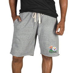 NFL Pittsburgh Steelers Concepts Sport Mainstream Tri-Blend Shorts