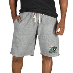 NFL Las Vegas Raiders Concepts Sport Mainstream Tri-Blend Shorts