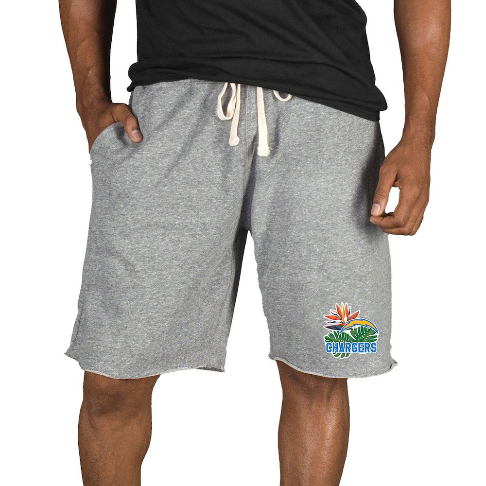 NFL Los Angeles Chargers Concepts Sport Mainstream Tri-Blend Shorts