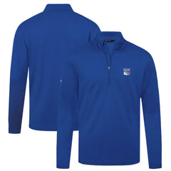 New York Rangers Levelwear Heron Insignia Core Quarter-Zip Jacket