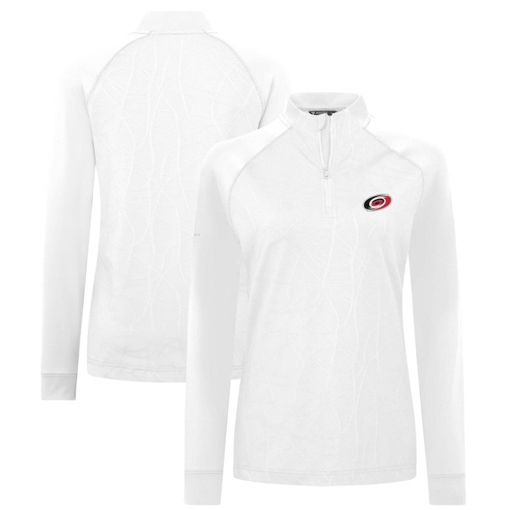 Carolina Hurricanes Levelwear Women's Amethyst Insignia Core Quarter-Zip Jacket