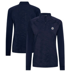 Winnipeg Jets Levelwear Women's Amethyst Insignia Core Quarter-Zip Jacket