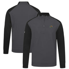 Minnesota Wild Levelwear Bayou Insignia Core Quarter-Zip Pullover Top