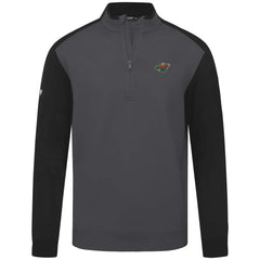 Minnesota Wild Levelwear Bayou Insignia Core Quarter-Zip Pullover Top