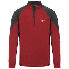 Detroit Red Wings Levelwear Cadet Insignia Core Quarter-Zip Pullover Top