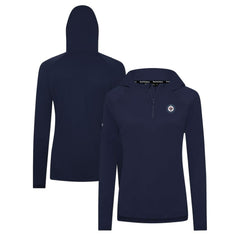 Winnipeg Jets Levelwear Women's Raven Insignia Core Quarter-Zip Jacket