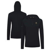 Vegas Golden Knights Levelwear Women's Raven Insignia Core Quarter-Zip Jacket