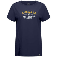 Nashville Predators Levelwear Women's Influx Ice Wall T-Shirt