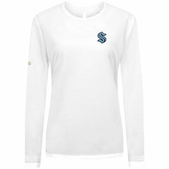 Seattle Kraken Levelwear Women's Sequoia Primary Logo Long Sleeve T-Shirt