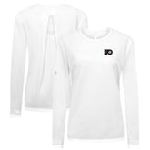 Philadelphia Flyers Levelwear Women's Sequoia Primary Logo Long Sleeve T-Shirt