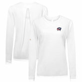Columbus Blue Jackets Levelwear Women's Sequoia Primary Logo Long Sleeve T-Shirt