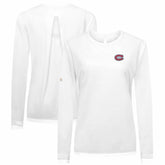 Montreal Canadiens Levelwear Women's Sequoia Primary Logo Long Sleeve T-Shirt