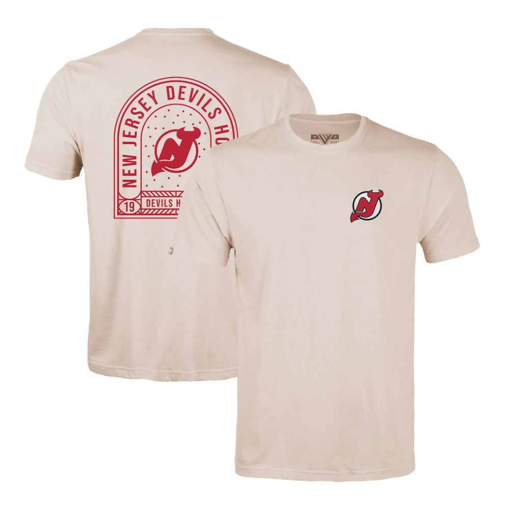 New Jersey Devils Levelwear Richmond Stained Glass T-Shirt