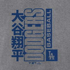 Shohei Ohtani Los Angeles Dodgers Tri-Blend T-Shirt - Heather Gray