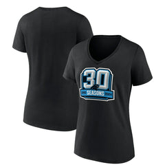 NFL Carolina Panthers Women's 30th Anniversary V-Neck T-Shirt
