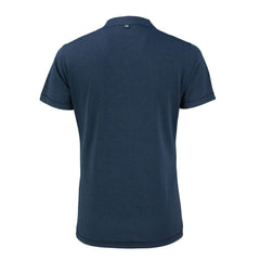 Texas Rangers Cutter & Buck Women's Forge Stretch Blade DryTec V-Neck Polo - Heather Navy