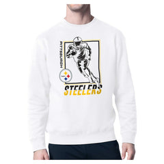NFL Pittsburgh Steelers Starter Player Grid Pullover Sweatshirt