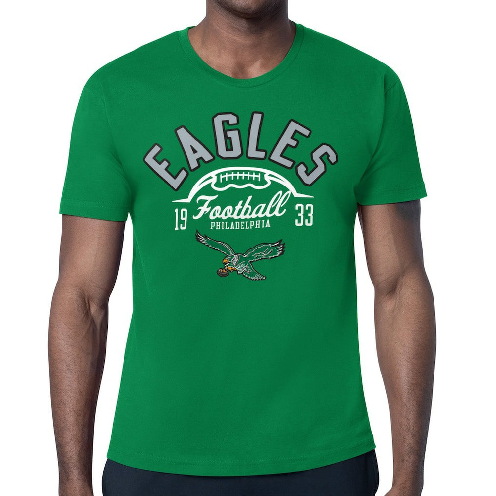 NFL Philadelphia Eagles Starter Half Ball Retro Logo T-Shirt