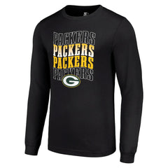NFL Green Bay Packers Starter Team Name Graphic Long Sleeve T-Shirt