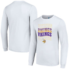 NFL Minnesota Vikings Starter Team Name Graphic Long Sleeve T-Shirt
