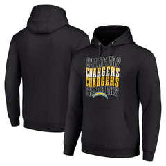 NFL Los Angeles Chargers Starter Four Team Name Logo Fleece Pullover Hoodie