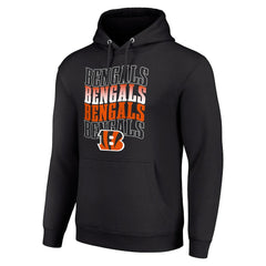 NFL Cincinnati Bengals Starter Four Team Name Logo Fleece Pullover Hoodie