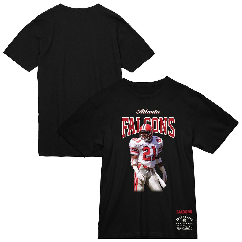 NFL Atlanta Falcons Deion Sanders Sideline Retired Player T-Shirt