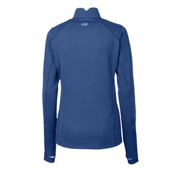 NFL Buffalo Bills Cutter & Buck Women's Traverse Stretch Quarter-Zip Pullover Top