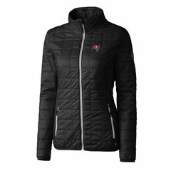 NFL Tampa Bay Buccaneers Cutter & Buck Women's Rainier PrimaLoft Eco Insulated Full-Zip Puffer Jacket