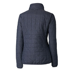 NFL Denver Broncos Cutter & Buck Women's Rainier PrimaLoft Eco Insulated Full-Zip Puffer Jacket