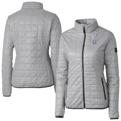 NFL Indianapolis Colts Cutter & Buck Women's Rainier PrimaLoft Eco Insulated Full-Zip Puffer Jacket
