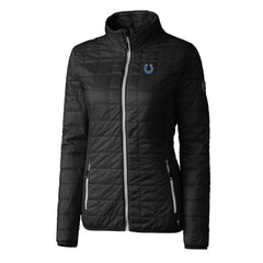 NFL Indianapolis Colts Cutter & Buck Women's Rainier PrimaLoft Eco Insulated Full-Zip Puffer Jacket
