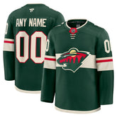 Minnesota Wild Fanatics Home Premium Custom Jersey