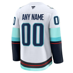 Seattle Kraken Fanatics Away Premium Custom Jersey