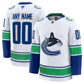 Vancouver Canucks Fanatics Away Premium Custom Jersey
