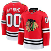Chicago Blackhawks Fanatics Home Premium Custom Jersey