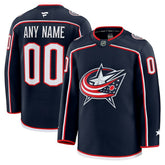 Columbus Blue Jackets Fanatics Home Premium Custom Jersey