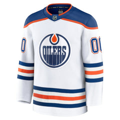 Edmonton Oilers Fanatics Away Premium Custom Jersey