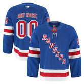 New York Rangers Fanatics Home Authentic Pro Custom Jersey