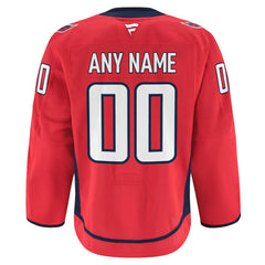 Washington Capitals Fanatics Home Authentic Pro Custom Jersey