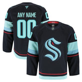 Seattle Kraken Fanatics Home Authentic Pro Custom Jersey
