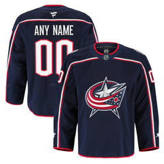 Columbus Blue Jackets Fanatics Home Authentic Pro Custom Jersey