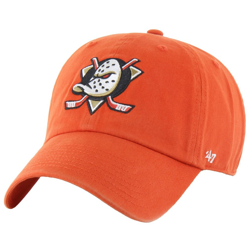 Anaheim Ducks '47 Core Logo Clean Up Adjustable Hat