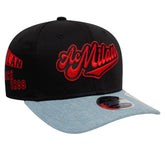AC Milan New Era 9FIFTY Stretch-Snap Adjustable Hat / Soccer On sale