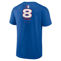 Paul George Philadelphia 76ers Behind The Back Name & Number T-Shirt - Royal cheap