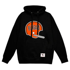NFL Cincinnati Bengals Helmet Logo Vintage Pullover Hoodie
