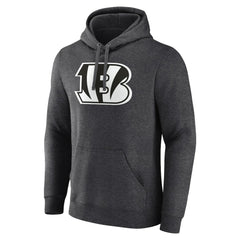 NFL Cincinnati Bengals Personalized Name & Number Monochrome Pullover Hoodie