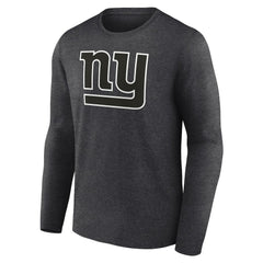 NFL New York Giants Personalized Name & Number Monochrome Long Sleeve T-Shirt