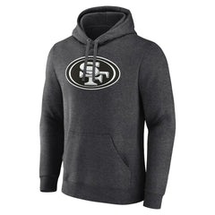 NFL San Francisco 49ers Personalized Name & Number Monochrome Pullover Hoodie